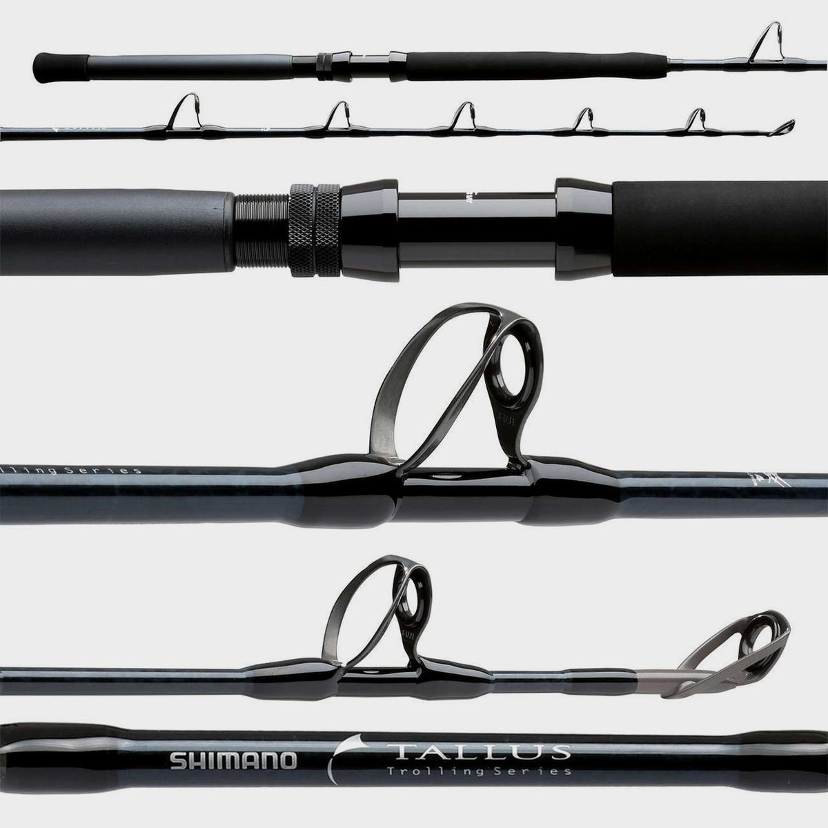 Tallus Trolling Slick Butt Ring Guided Rods