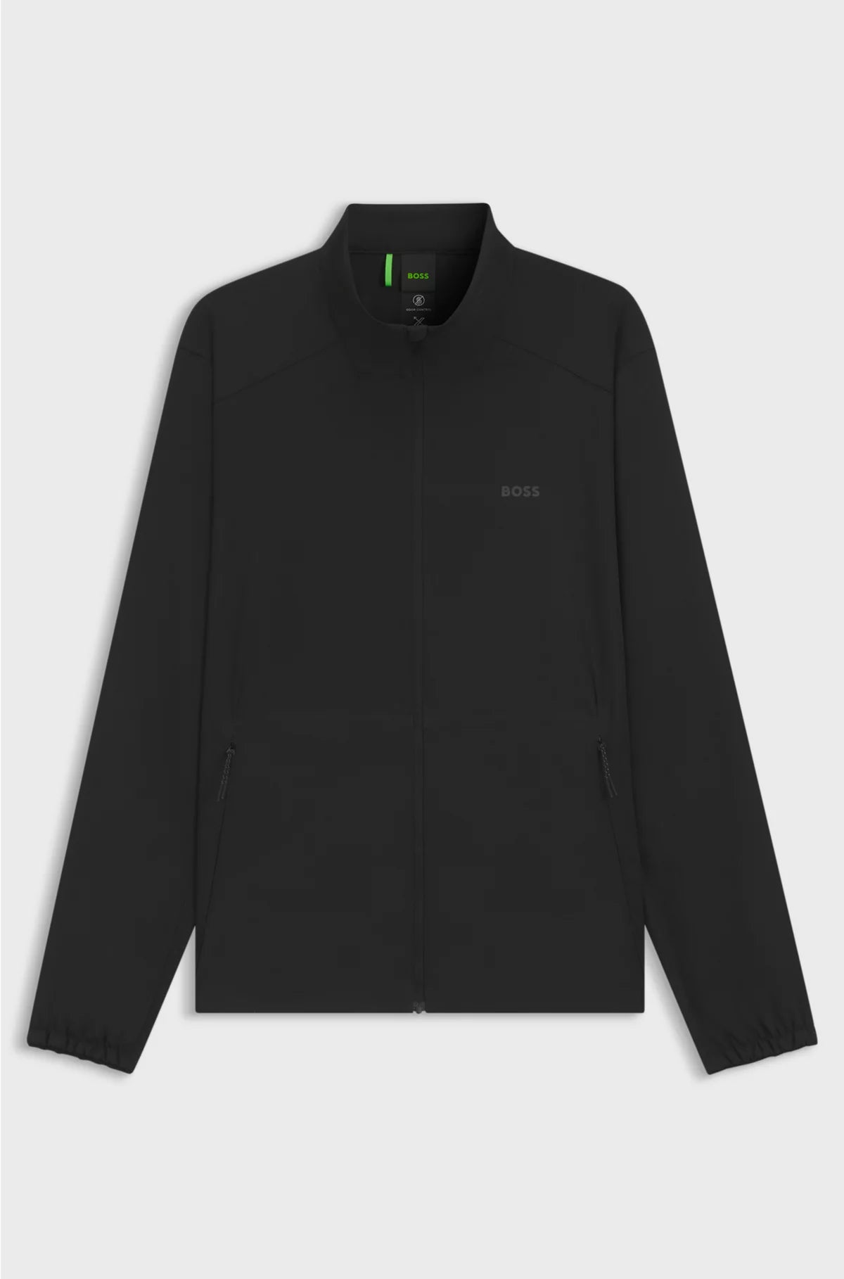 WATER-REPELLENT ZIP-UP JACKET WITH FOUR-WAY STRETCH