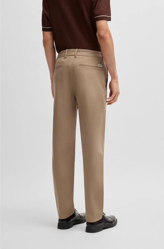 MODERN-FIT TROUSERS IN A STRETCH-COTTON BLEND