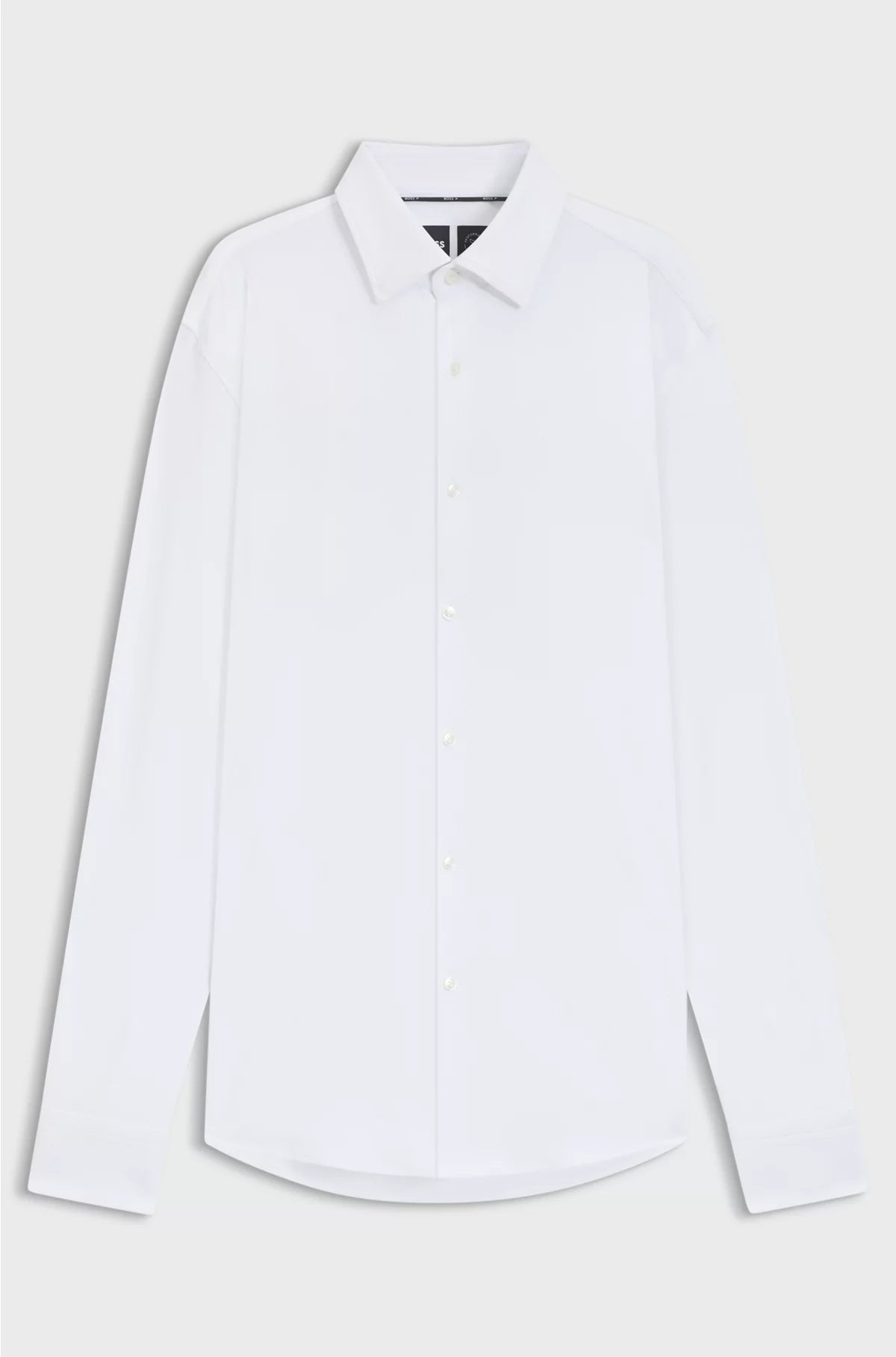 SLIM-FIT SHIRT IN BRUSHED STRETCH FLANNEL