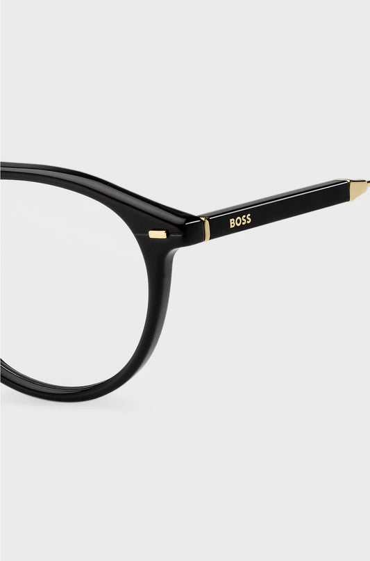BLUE-LIGHT-BLOCKING OPTICAL FRAMES IN BLACK ACETATE