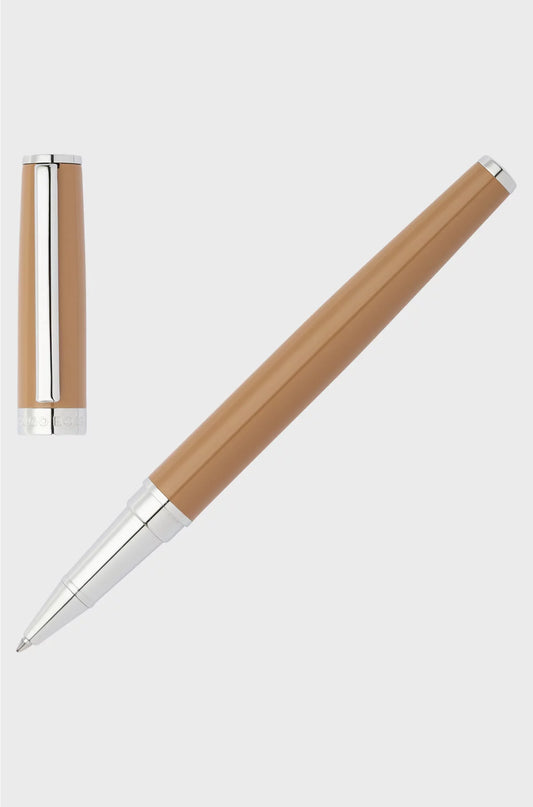 ROLLERBALL PEN WITH CAMEL LACQUER FINISH