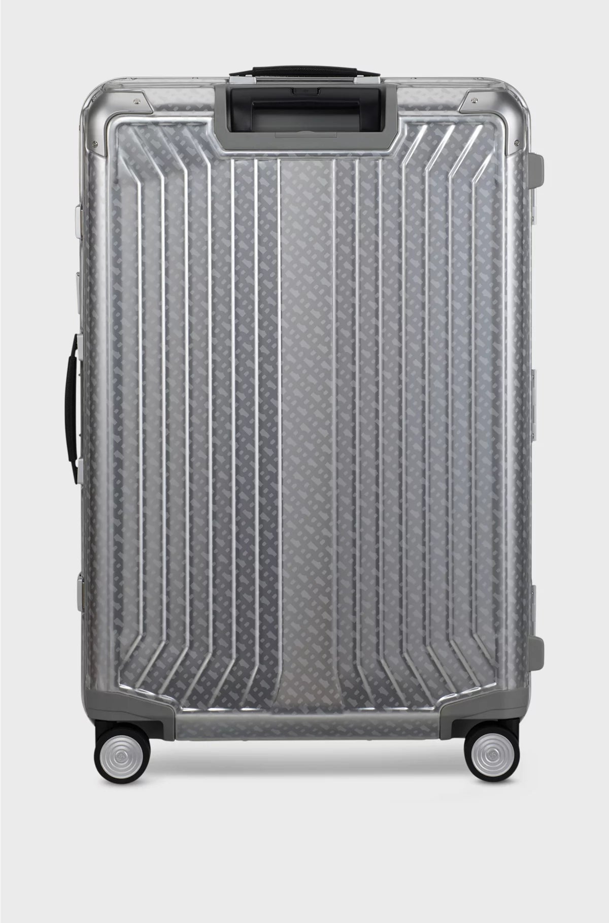 SILVER ALUMINIUM SUITCASE 76CM