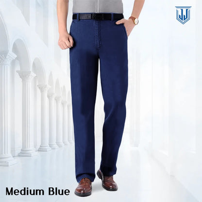 JettJeans3 - Men's Classic Straight Fit Stretch Jeans