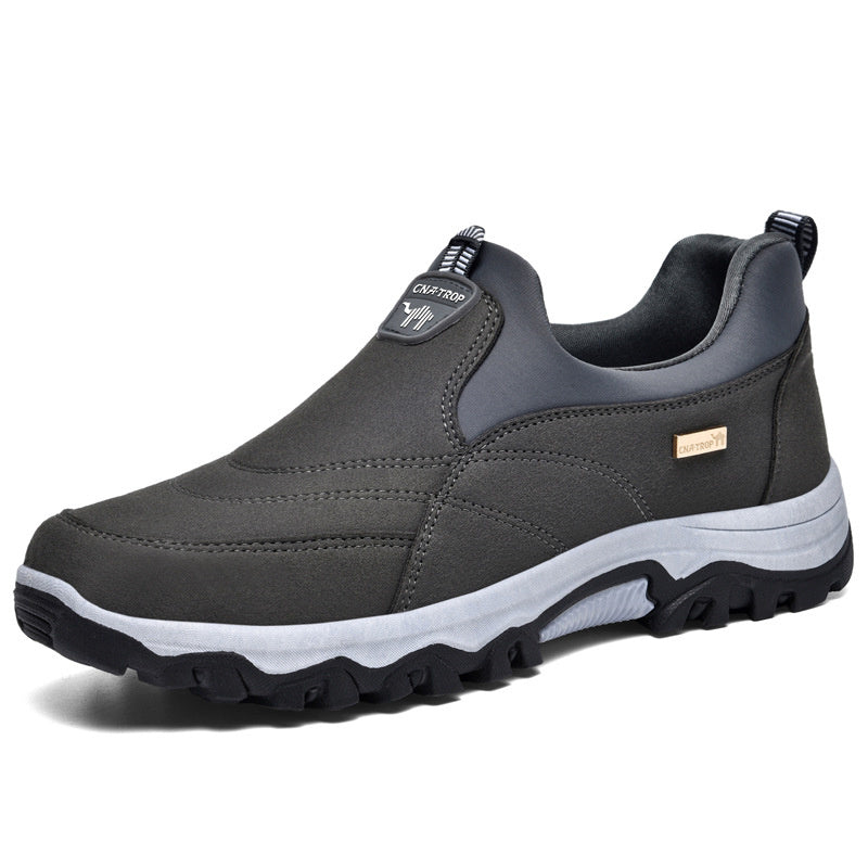 💥Hot sale💥 Men's Comfortable Breathable Orthopedic Leather Walking Hiking Shoes