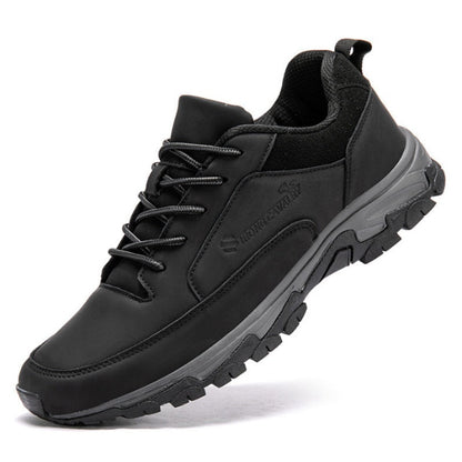 🔥Best Seller-Men's Comfortable Arch Support Shock Absorbing Orthopedic Leather Sneakers