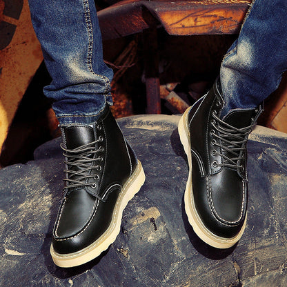 Men's Handmade Waterproof Martin Boots