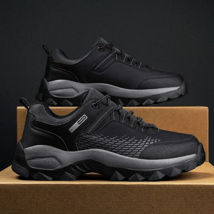 Men's Wear Resistant Waterproof Non-slip Anti-skid Anti-puncture Hiking Shoes Orthopedic Wide Toe Arch Support Walking Shoes