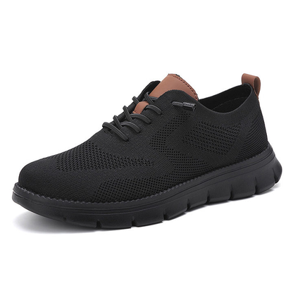 Men's Easy Wear Slip-On Loafers – Super Soft Breathable Fabric Shoes, Lightweight Casual Walking Sneakers, Stylish Dress Shoes, Mesh Urban Footwear for Work & Everyday Use.