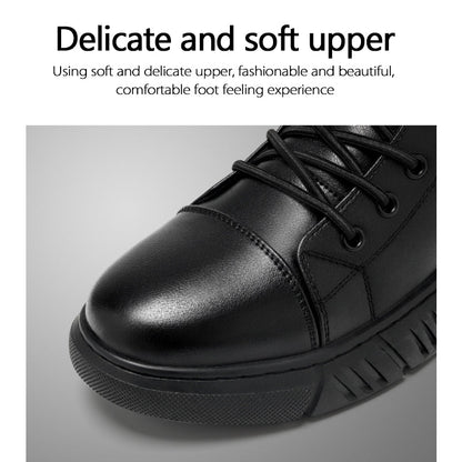 Men’s Genuine Leather Casual Boots – Timeless Style & All-Day Comfort