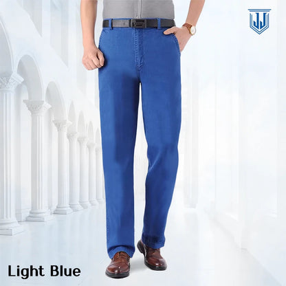 JettJeans3 - Men's Classic Straight Fit Stretch Jeans