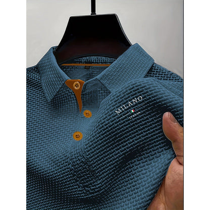 Men’s Smart Casual Polo Shirt for Work & Weekend