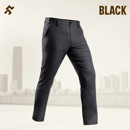 GlideActive - Men's Active Khaki Pants With Expandable Waistband