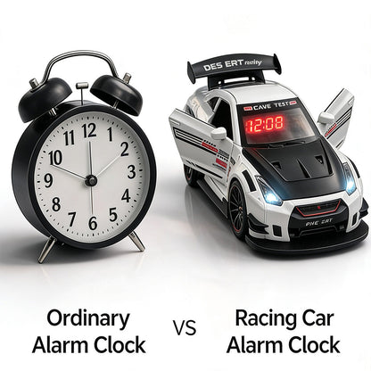 Hyper car Engine Sound Alarm Clock with LED & Mist Spray