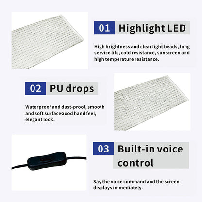 AI Crystal Devil Eyes Light with Voice Service