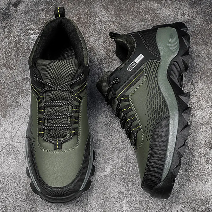 Men's Wear Resistant Waterproof Non-slip Anti-skid Anti-puncture Hiking Shoes Orthopedic Wide Toe Arch Support Walking Shoes