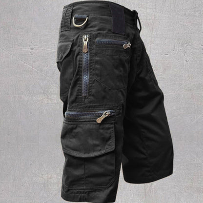 Men's Tactical Cargo Shorts - Multi-Pocket Outdoor Utility Shorts
