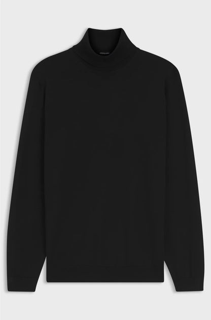 REGULAR-FIT ROLLNECK SWEATER IN MERINO WOOL