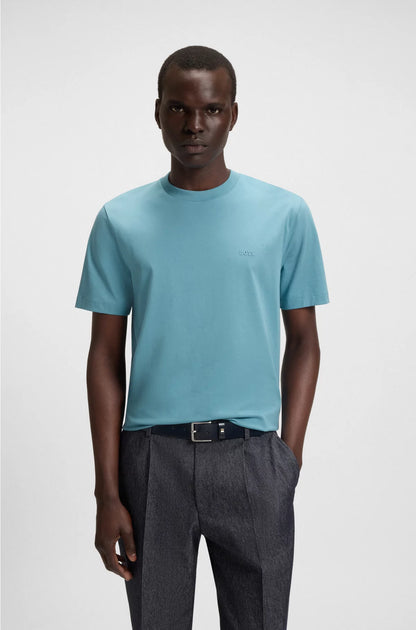 COTTON-JERSEY T-SHIRT WITH LOGO DETAIL