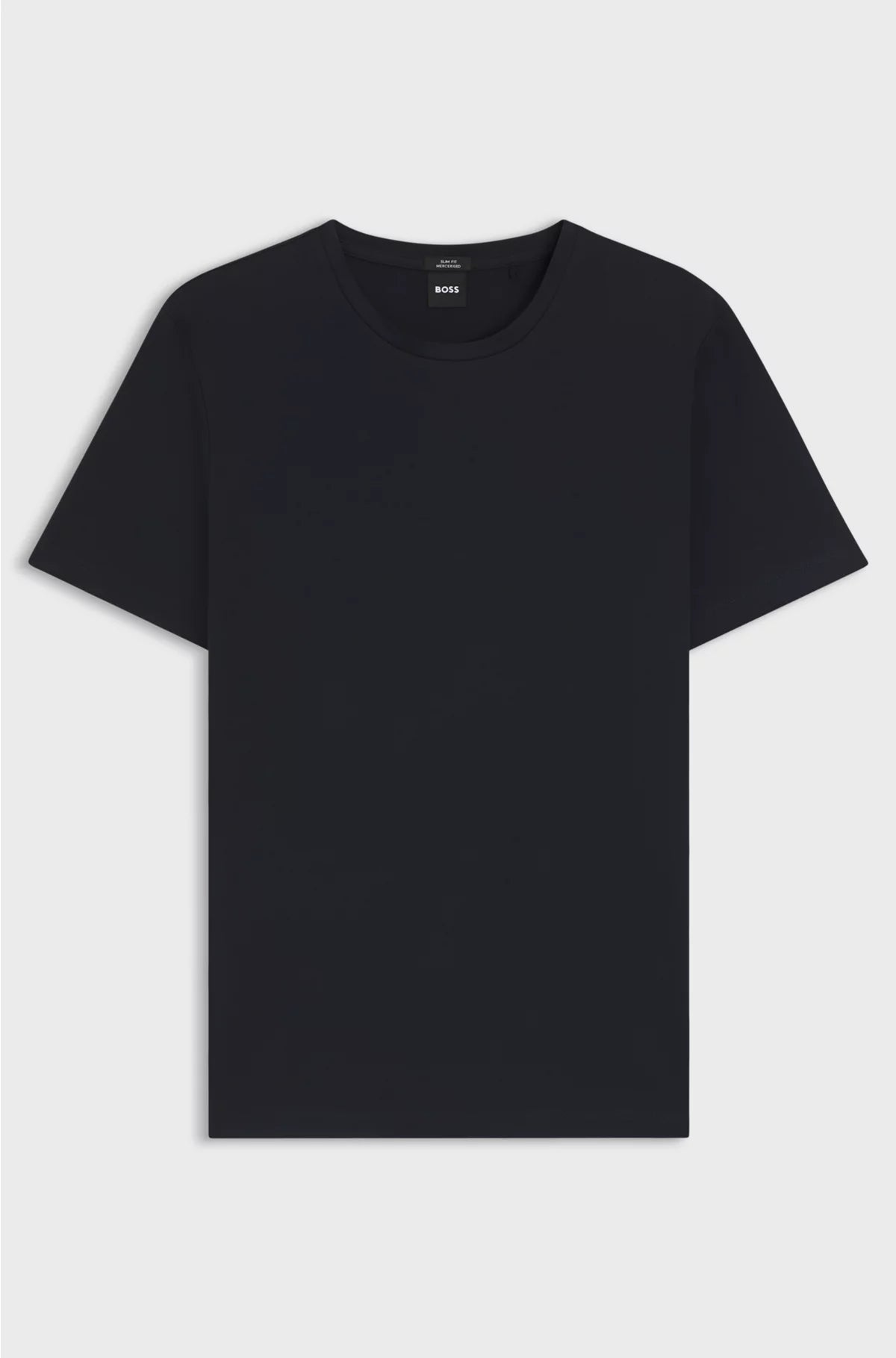 SLIM-FIT SHORT-SLEEVED T-SHIRT IN MERCERISED COTTON
