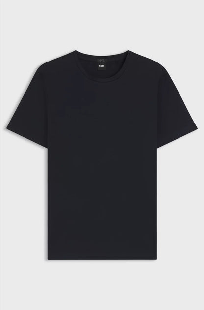SLIM-FIT SHORT-SLEEVED T-SHIRT IN MERCERISED COTTON