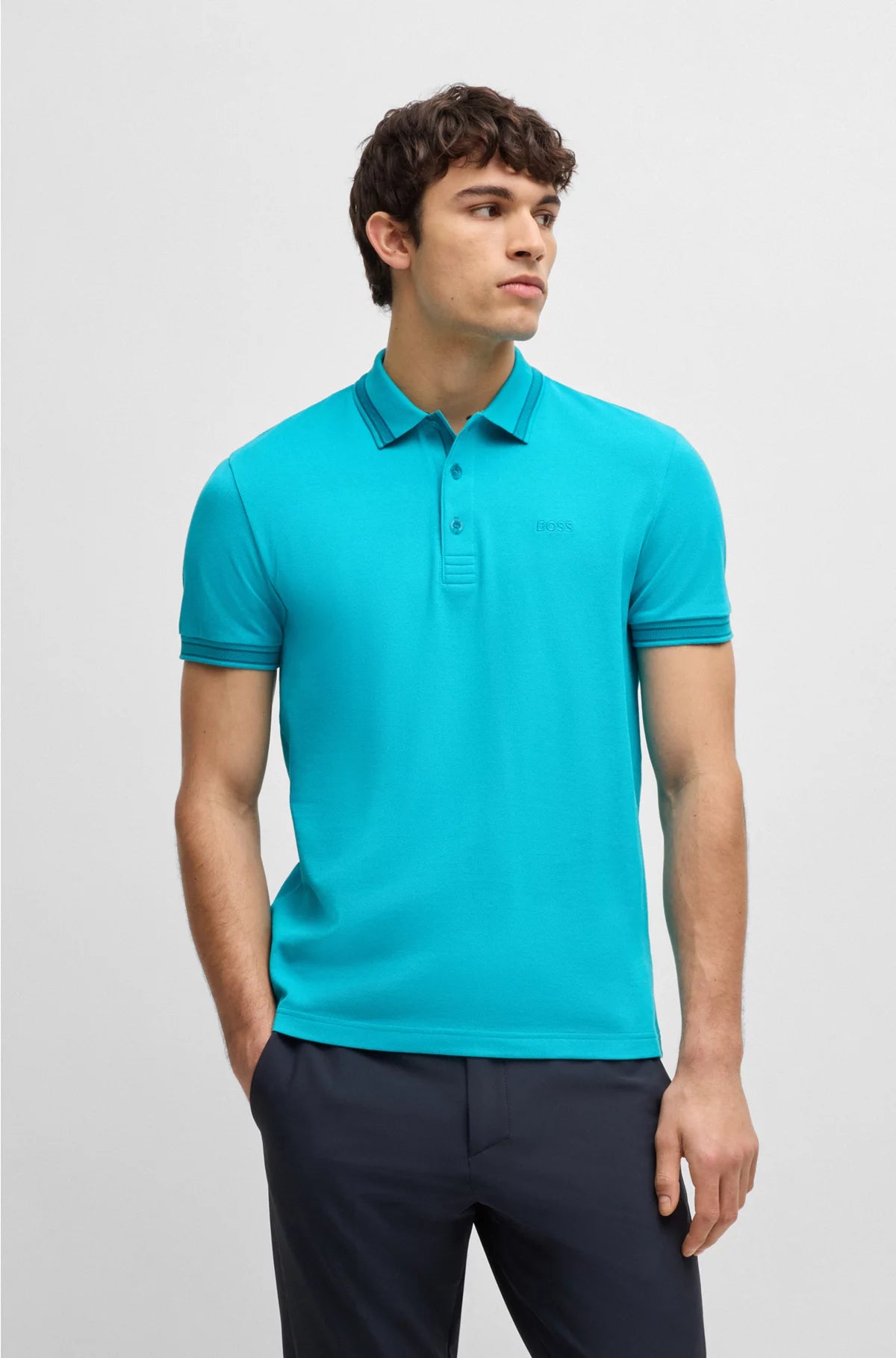 PADDY POLO SHIRT IN COTTON PIQUE