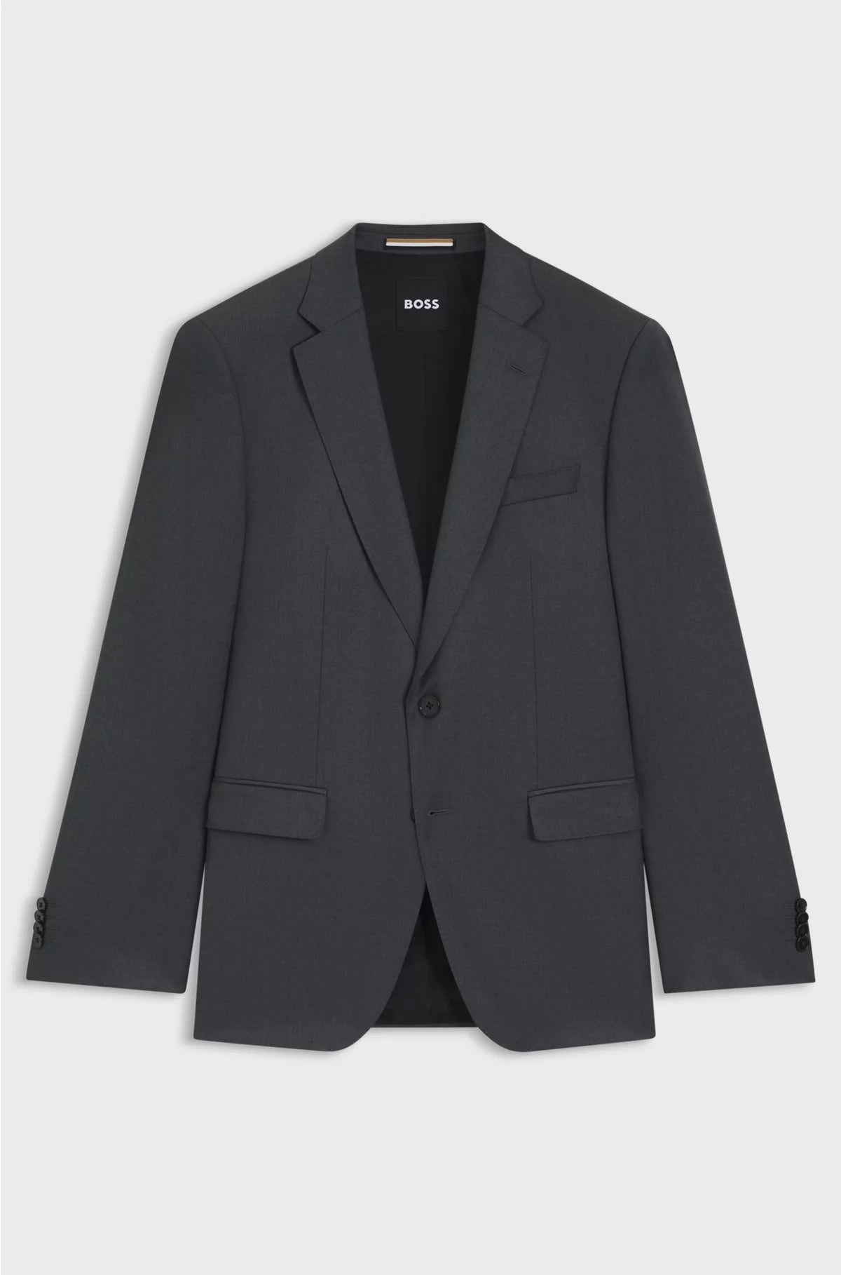 SLIM-FIT SUIT JACKET IN VIRGIN-WOOL SERGE