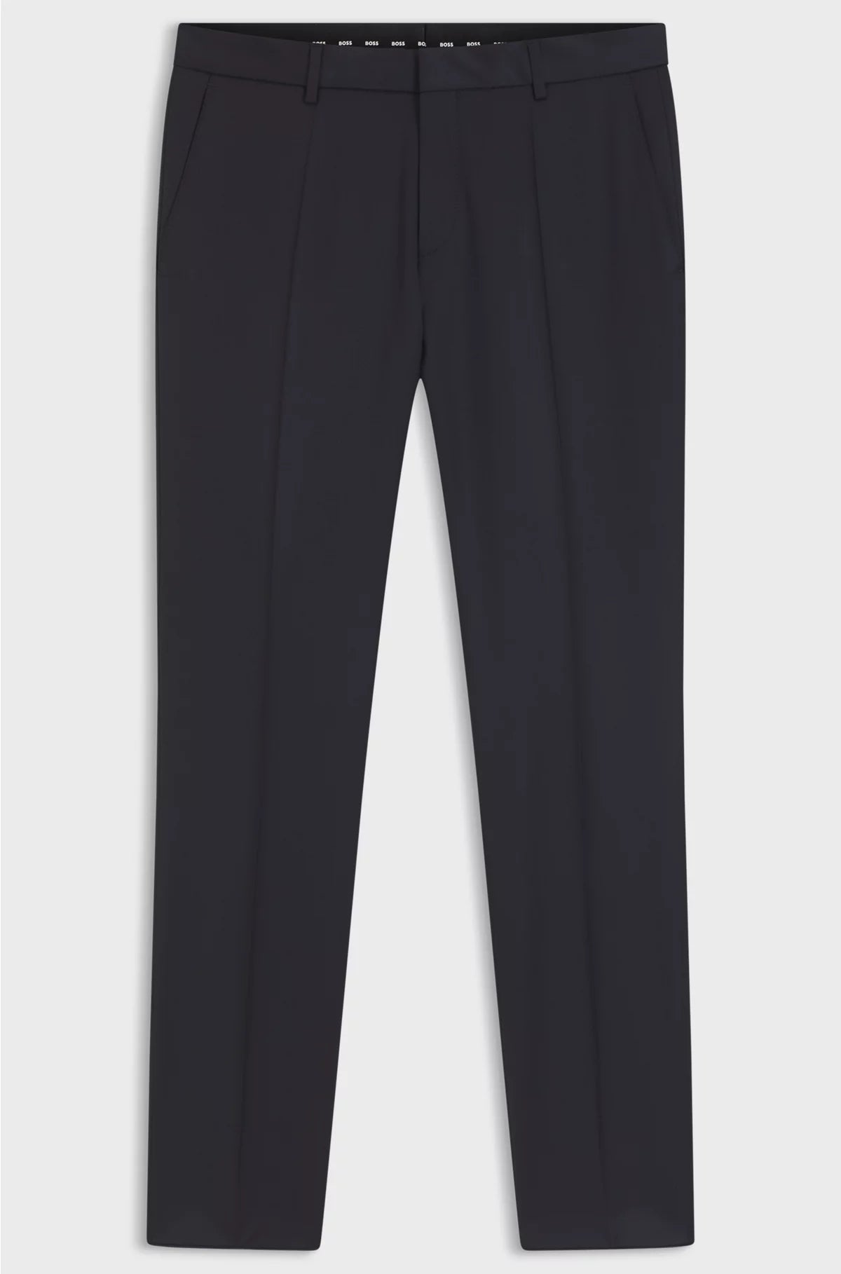 SLIM-FIT TROUSERS IN VIRGIN-WOOL SERGE