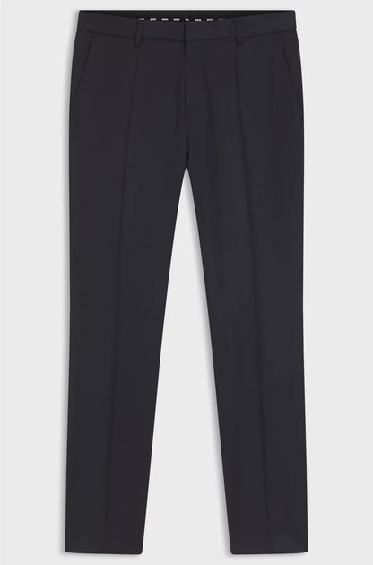 SLIM-FIT TROUSERS IN VIRGIN-WOOL SERGE