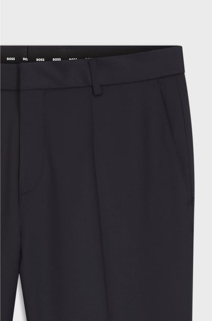 SLIM-FIT TROUSERS IN VIRGIN-WOOL SERGE