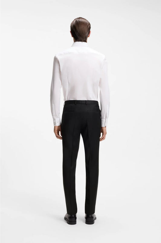 EXTRA-SLIM-FIT TROUSERS IN VIRGIN-WOOL SERGE