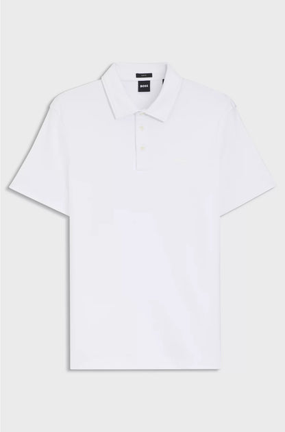 SLIM-FIT POLO SHIRT IN INTERLOCK COTTON
