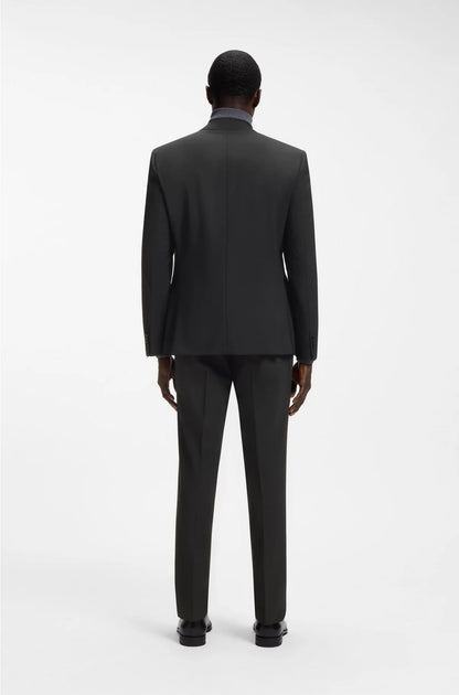 SLIM-FIT JACKET IN STRETCH VIRGIN WOOL