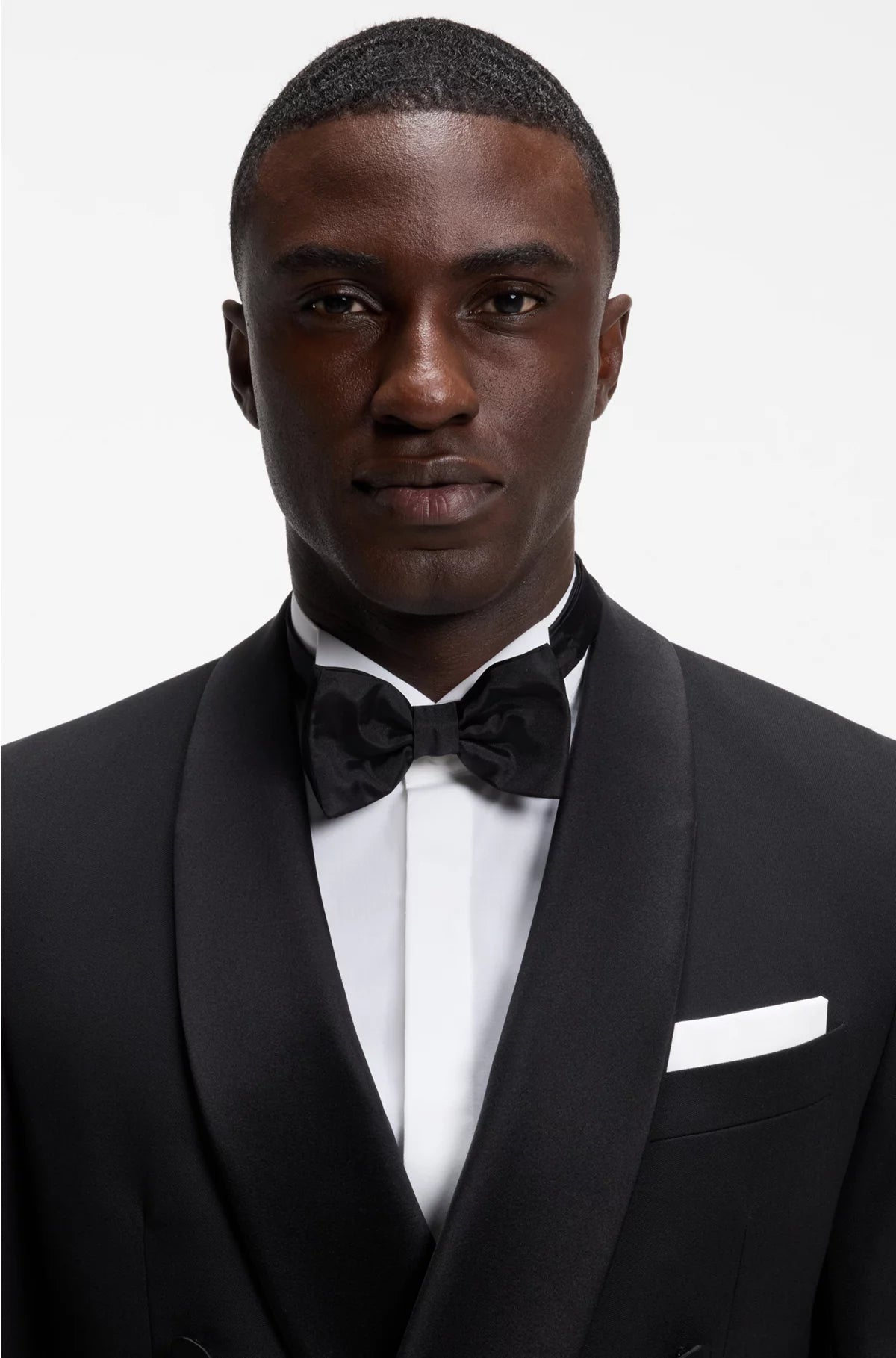 ITALIAN-MADE POCKET SQUARE IN EASY-IRON COTTON