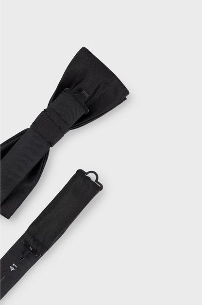 ITALIAN-MADE BOW TIE IN SILK JACQUARD