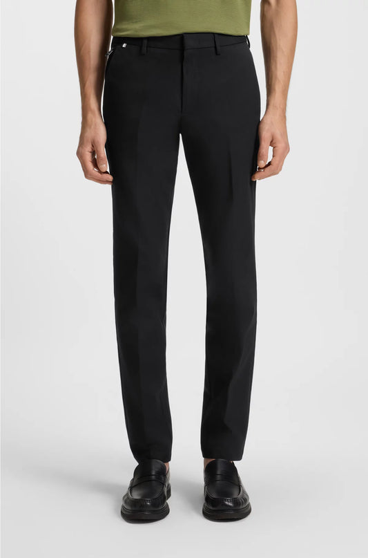 SLIM-FIT TROUSERS IN A STRETCH COTTON BLEND