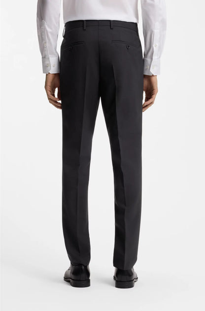 TWO-PIECE SLIM-FIT SUIT IN STRETCH VIRGIN WOOL