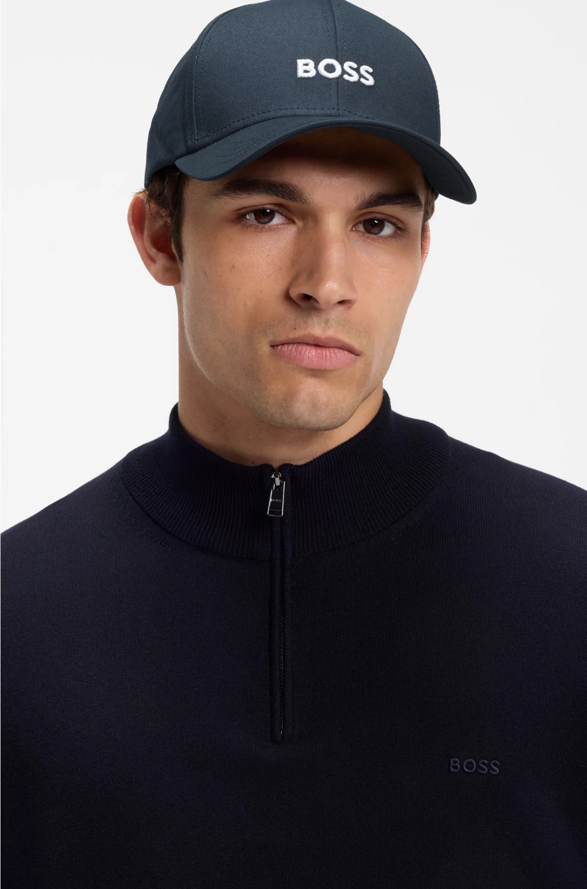 COTTON-TWILL CAP WITH EMBROIDERED LOGO