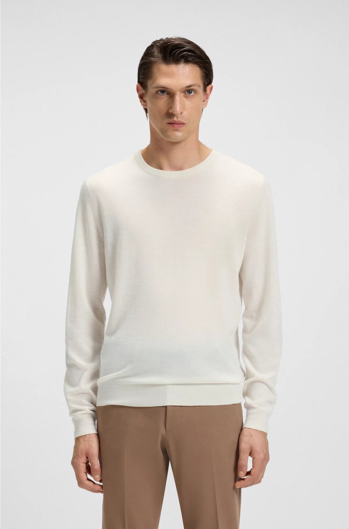 REGULAR-FIT SWEATER IN CASHMERE