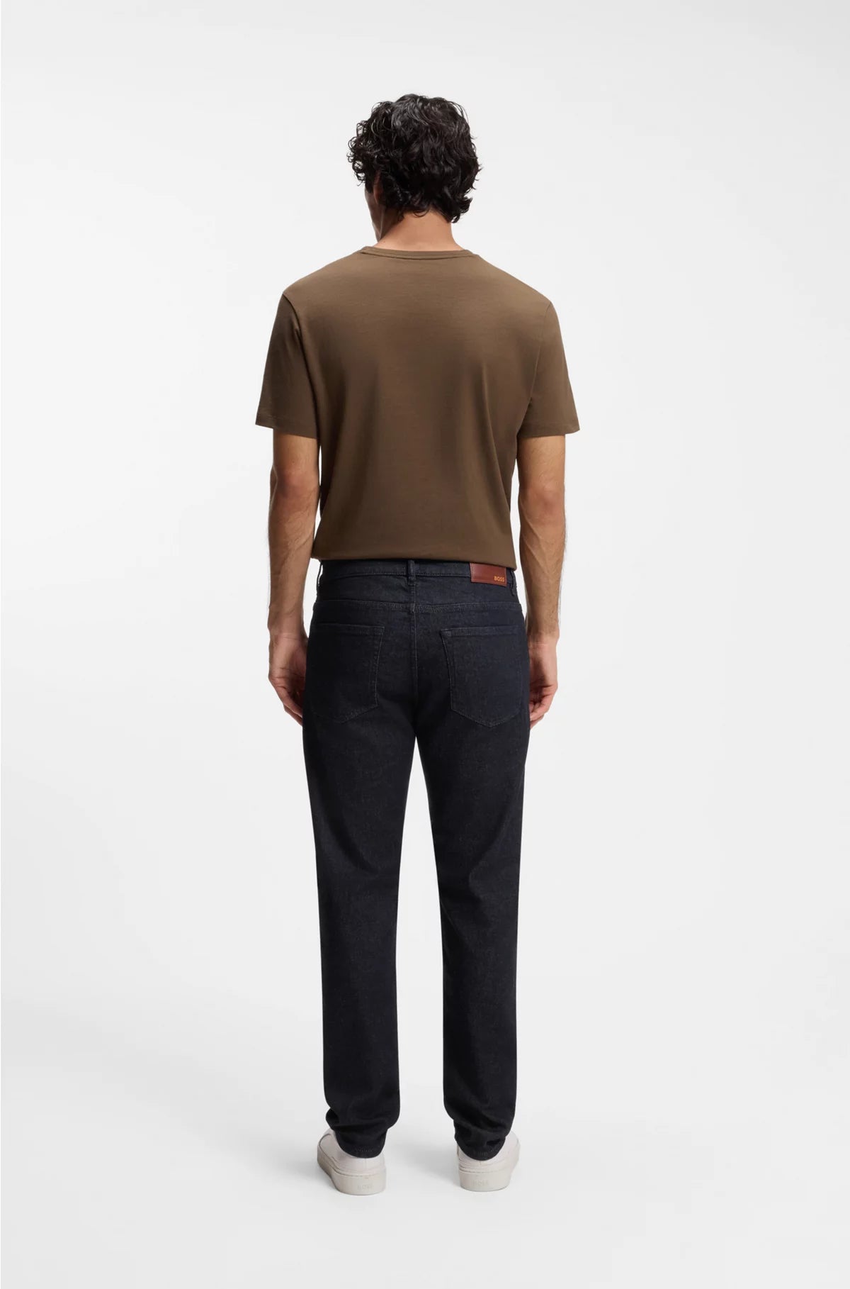 MAINE REGULAR-FIT JEANS IN DARK-BLUE STRETCH DENIM