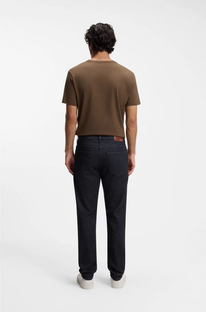 MAINE REGULAR-FIT JEANS IN DARK-BLUE STRETCH DENIM