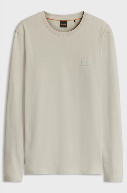 COTTON-JERSEY T-SHIRT WITH LOGO PATCH