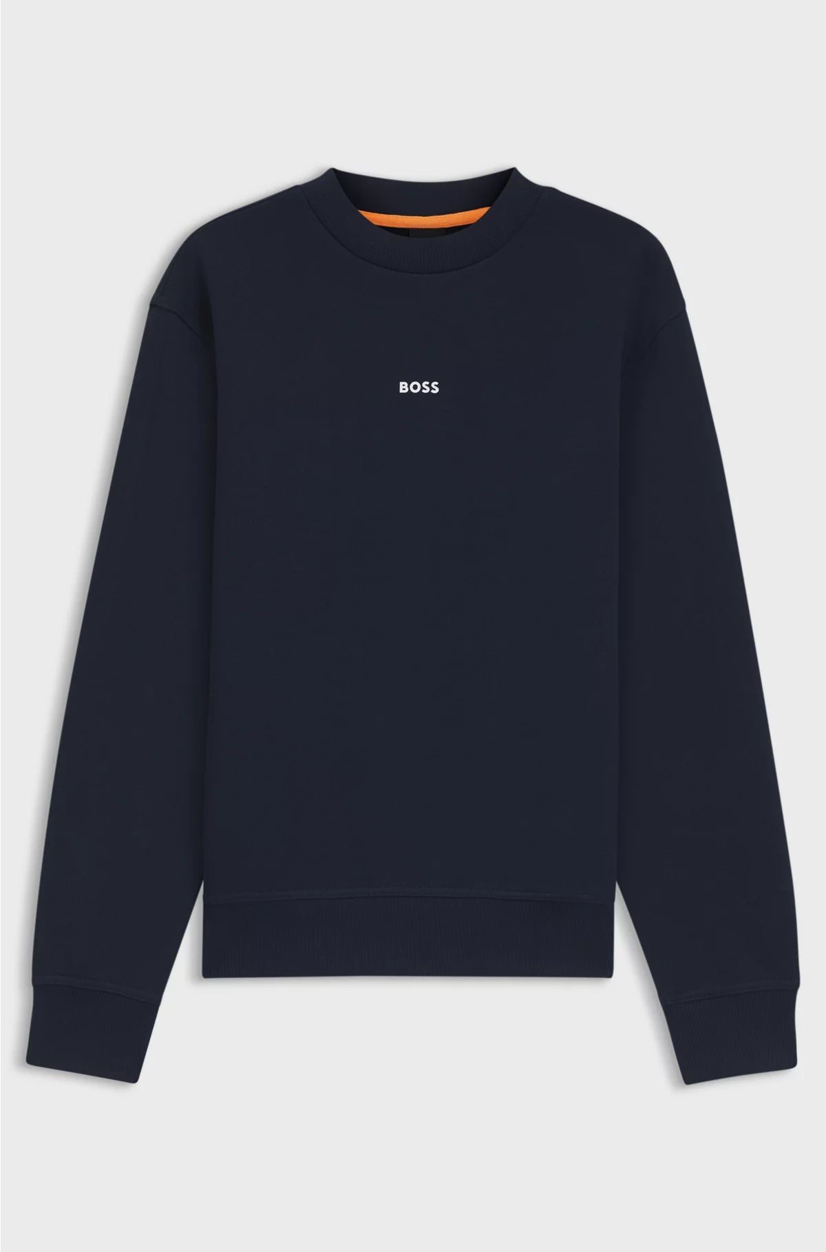 RELAXED-FIT SWEATSHIRT IN COTTON TERRY WITH CONTRAST LOGO