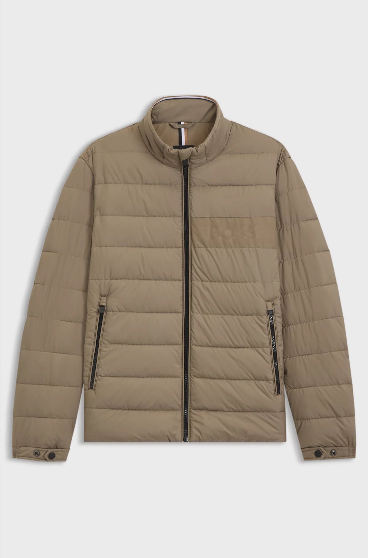 WATER-REPELLENT REGULAR-FIT JACKET WITH LOGO DETAIL