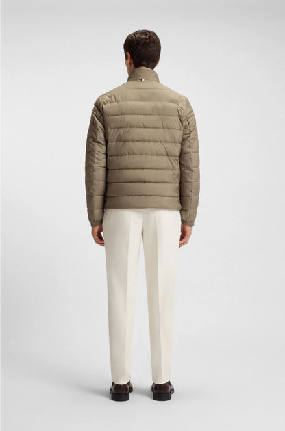 WATER-REPELLENT REGULAR-FIT JACKET WITH LOGO DETAIL