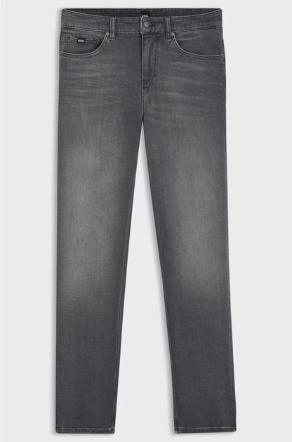 DELAWARE SLIM-FIT JEANS IN SUPER-SOFT GREY DENIM