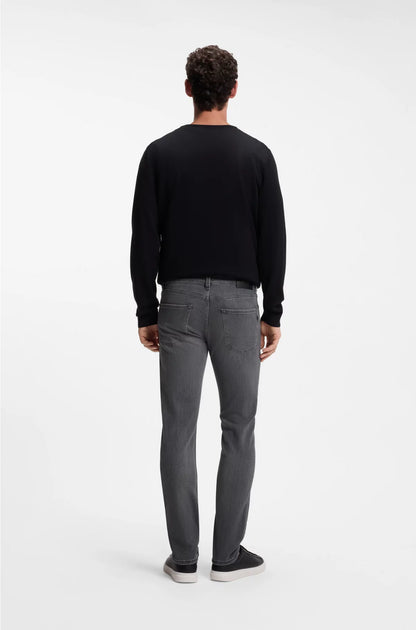 DELAWARE SLIM-FIT JEANS IN SUPER-SOFT GREY DENIM