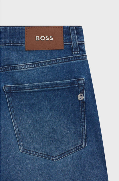 MAINE REGULAR-FIT JEANS IN BLUE SOFT-TOUCH DENIM