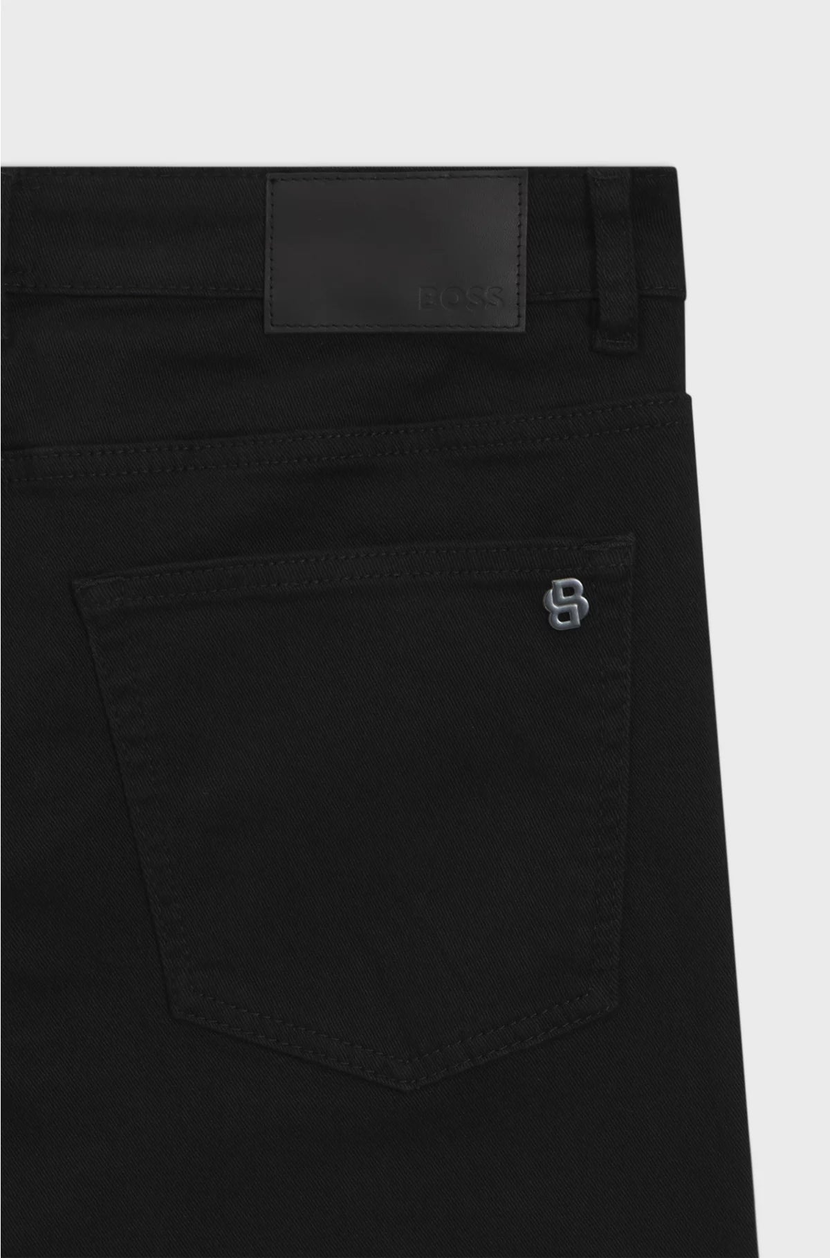 DELAWARE SLIM-FIT JEANS IN STAY-BLACK COMFORT-STRETCH DENIM