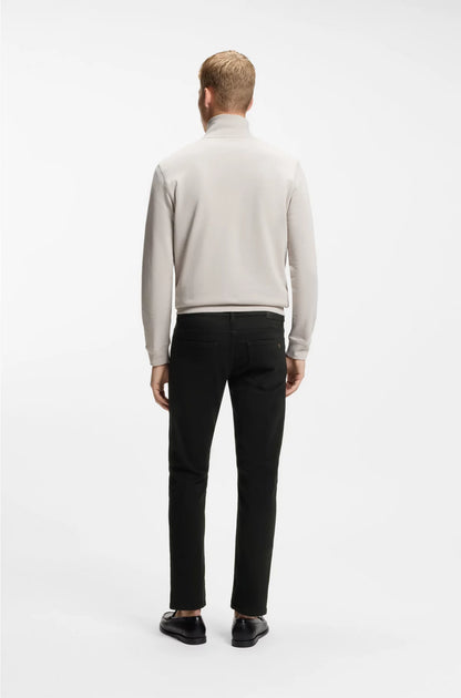 DELAWARE SLIM-FIT JEANS IN STAY-BLACK COMFORT-STRETCH DENIM